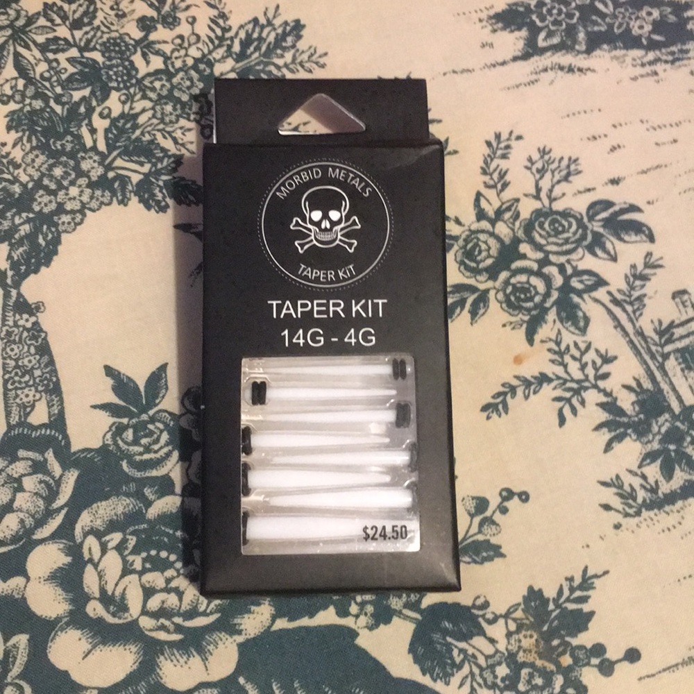 Ear gauge Taper kit